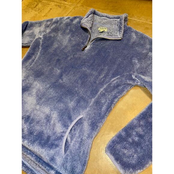 Dover Saddlery Women’s ¼ Zip Fleece Pullover Blue Size L Equestrian Riding Top - Picture 3 of 8